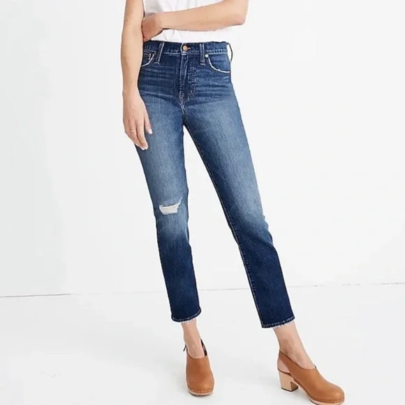 Madewell The Perfect Vintage Jean in Bellbrook Wash:  Comfort Stretch sz 24 - Picture 4 of 15